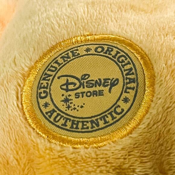 Winnie the Pooh 11" Plush Disney Store Patch Sitting Original Authentic - Picture 6 of 9